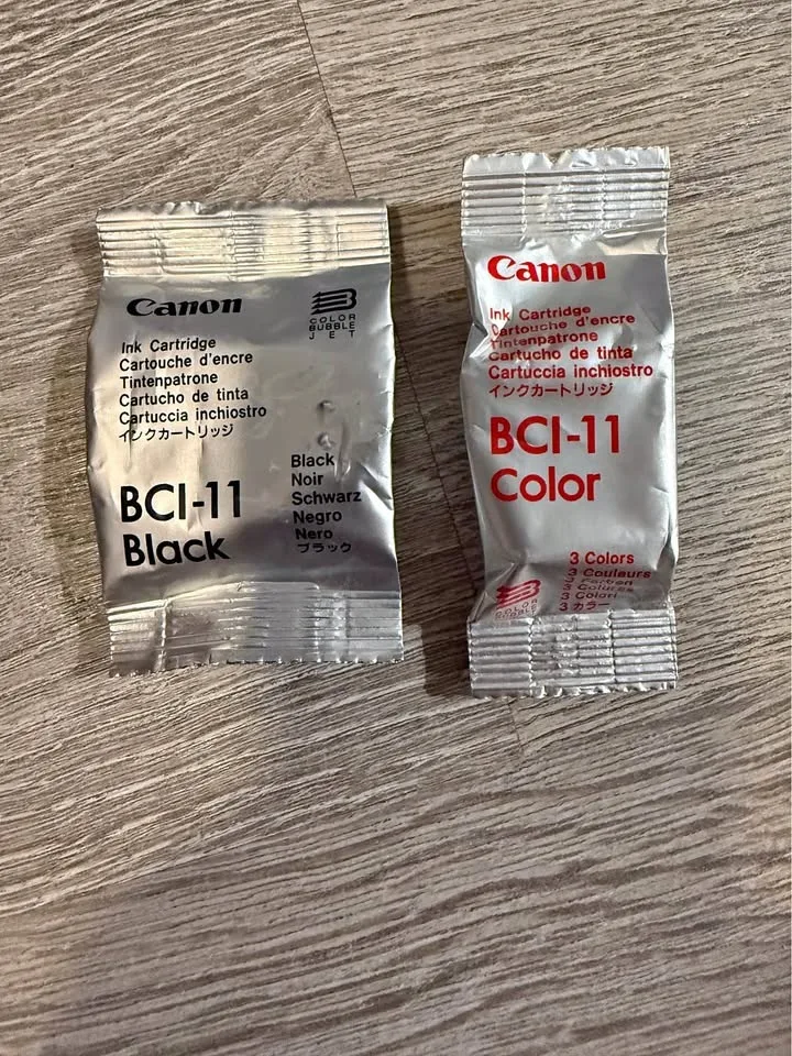 Canon Ink Cartridges BCI-11 Black and color