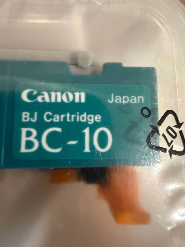 CANON BC-10 Black Original Printhead Japan - photo 3
