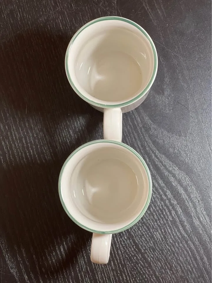 Pair of Carrigaline Pottery Irish Mugs image indicator(4)