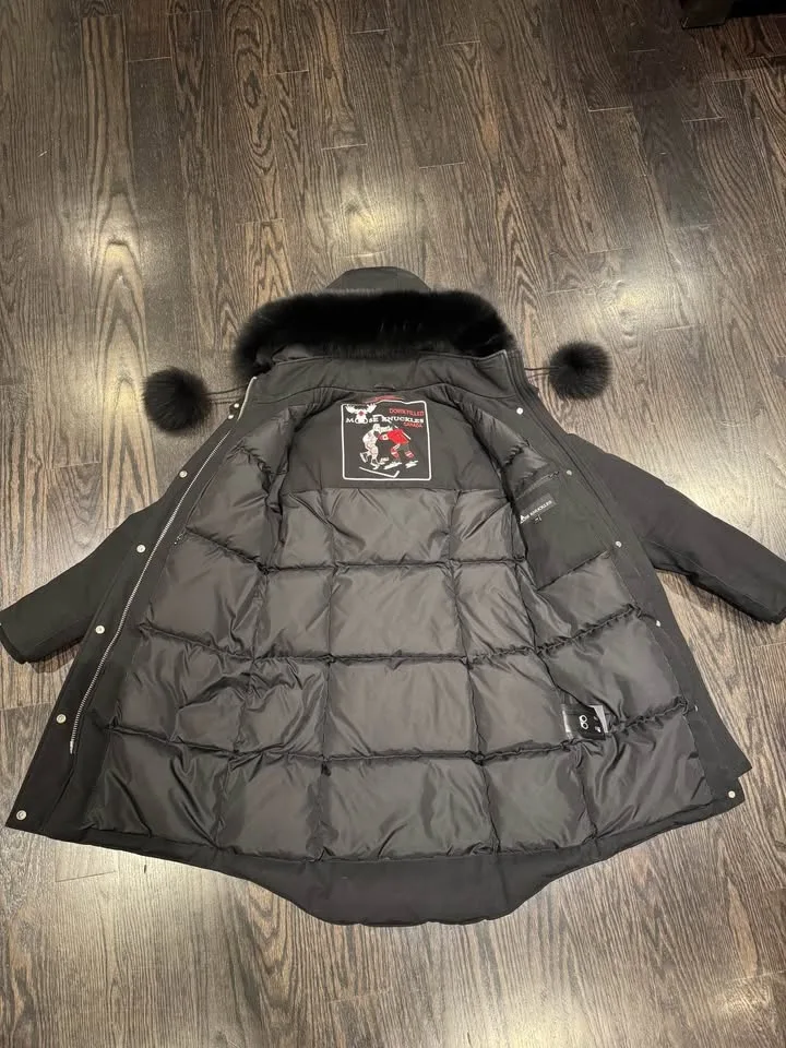 Moose knuckles women’s down filled jacket image indicator(2)