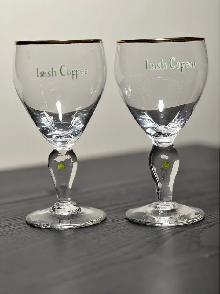 Vintage Irish Coffee Glasses - Set of 2