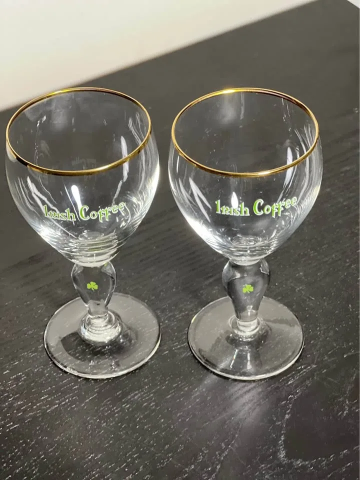 Vintage Irish Coffee Glasses - Set of 2 image indicator(2)