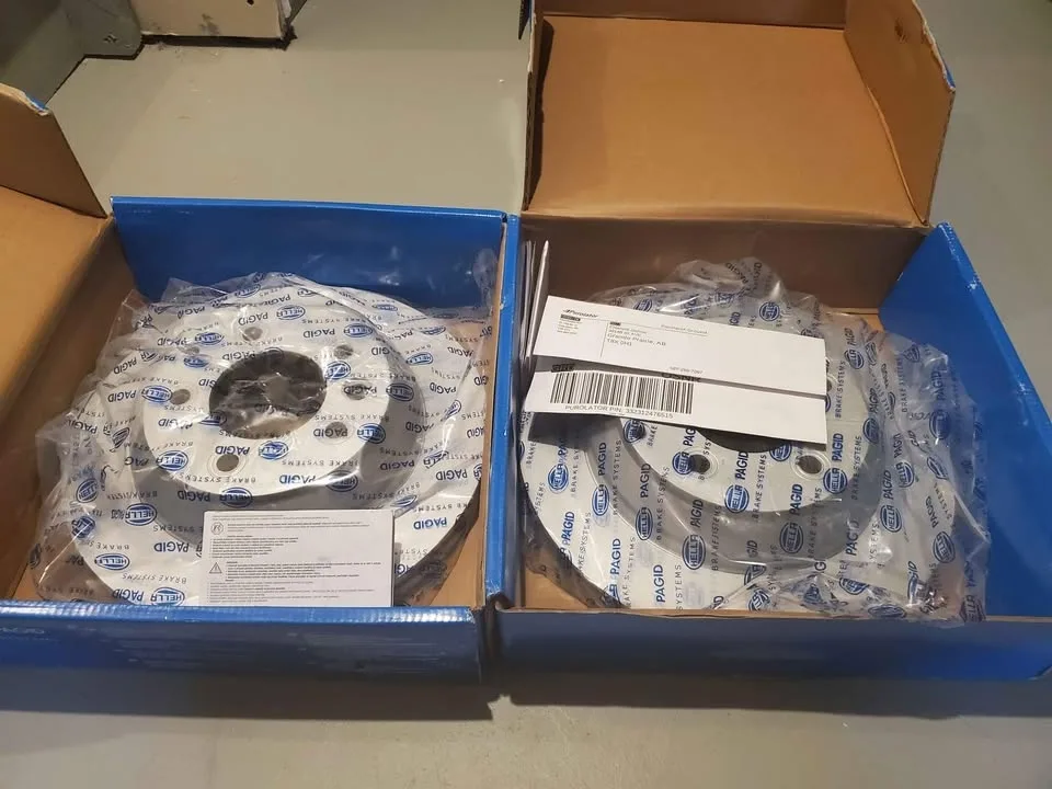 Brakes and Rotors (2007 Volkswagen Touareg)