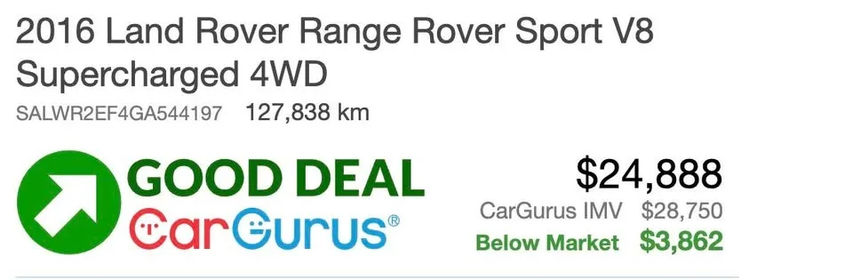 2016 Land Rover Range Rover Sport image indicator(2)