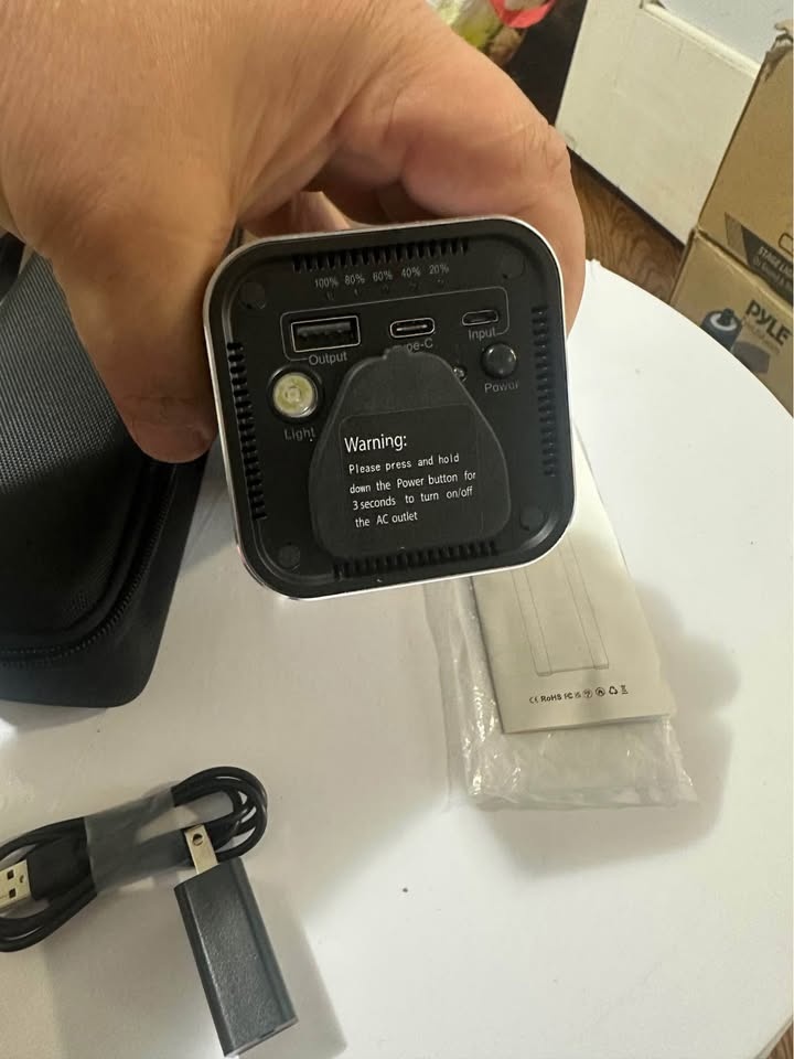 100w AC Outlet Portable Laptop Power Bank - photo 2