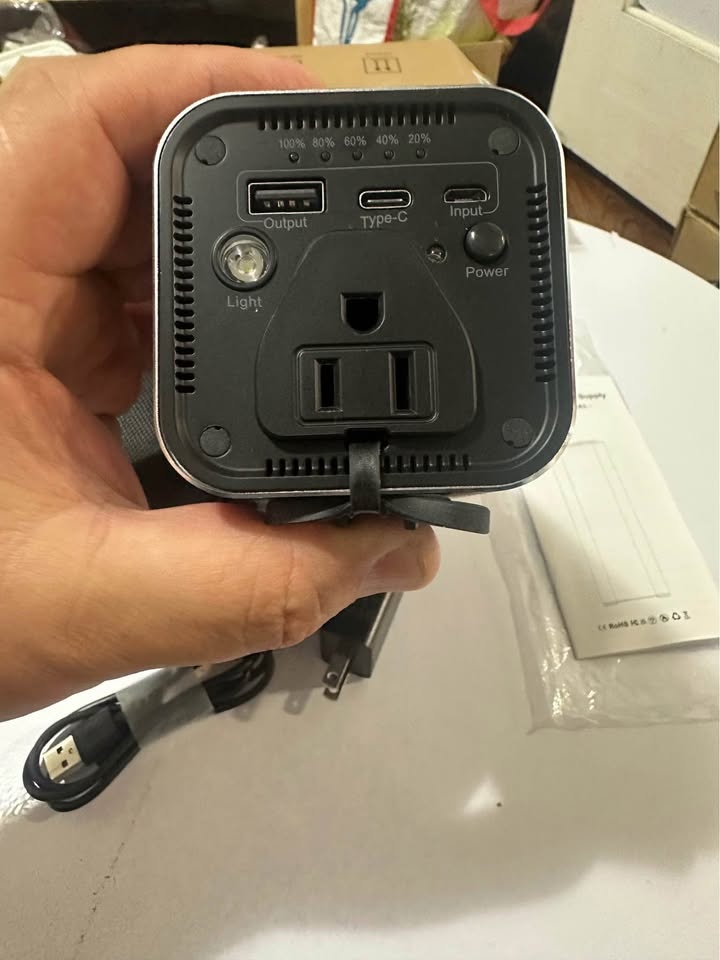 100w AC Outlet Portable Laptop Power Bank - photo 3