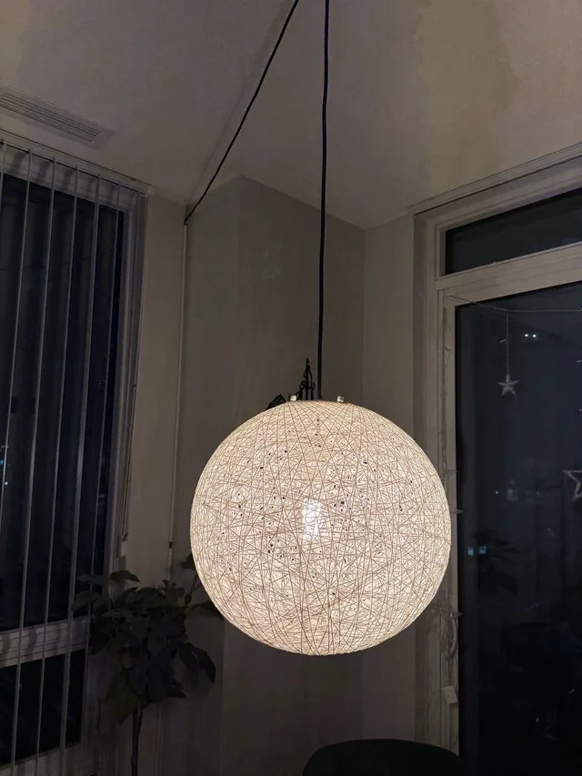 Globe Pendant Plug In Light