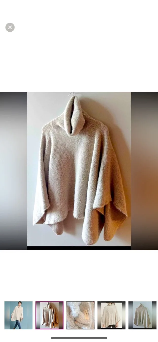 Anthropologie Poncho