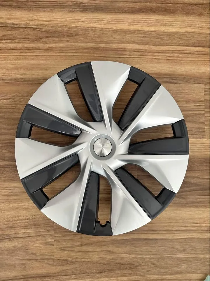 Set of 4 OEM 2020-2024 Tesla Model Y 19" Gemini Hubcap Wheel Cov