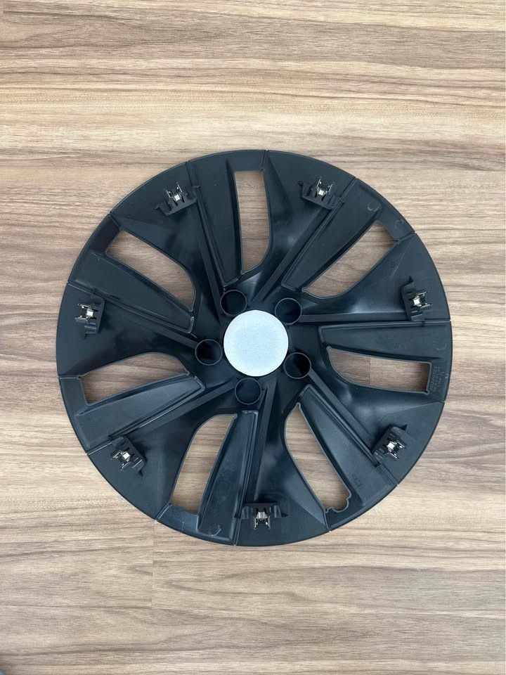 Set of 4 OEM 2020-2024 Tesla Model Y 19" Gemini Hubcap Wheel Cov - photo 3
