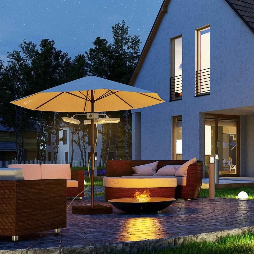 Outsunny 3 Panel Parasol Heater - photo 2