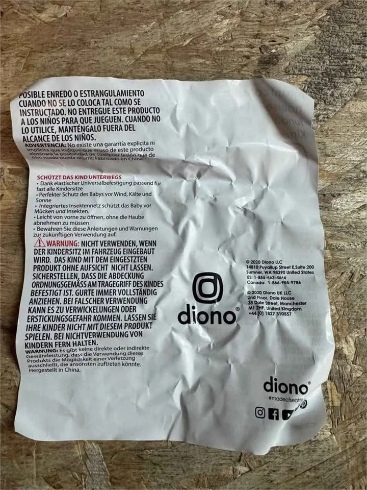 Diono Infant Car Seat Cover image indicator(6)