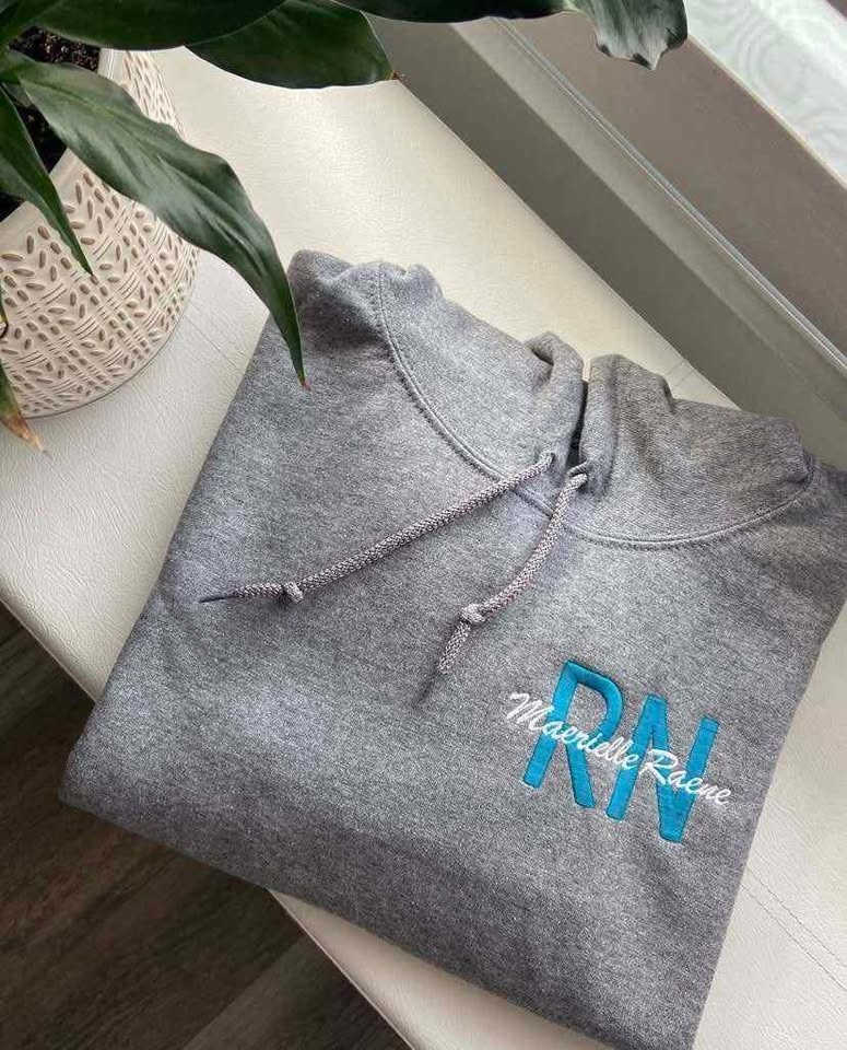 Custom Embroidered Nurse Sweaters - photo 3