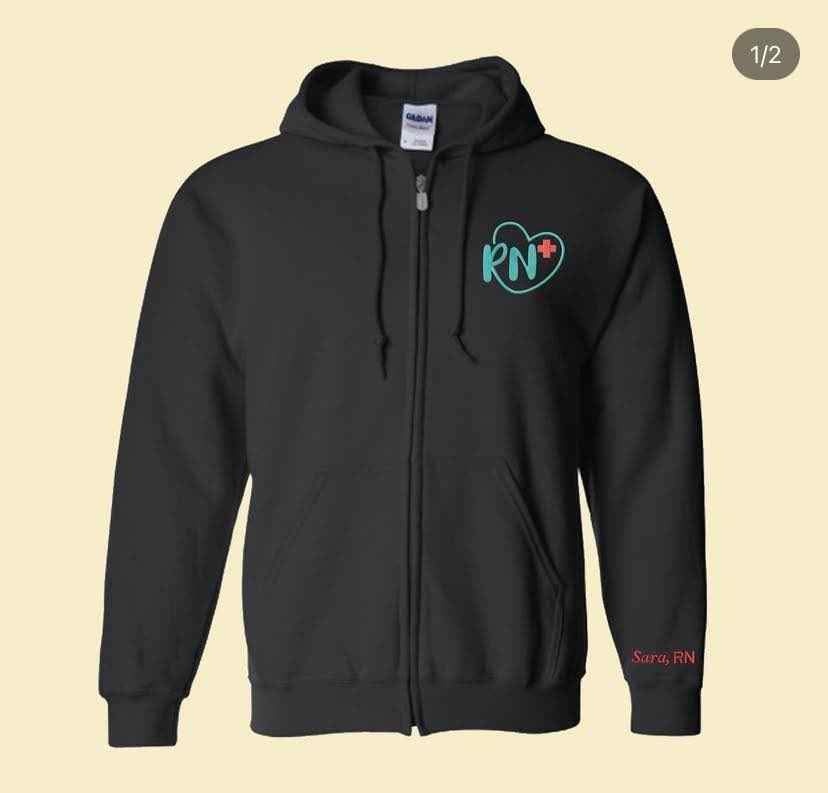 Custom Embroidered Nurse Sweaters - photo 4