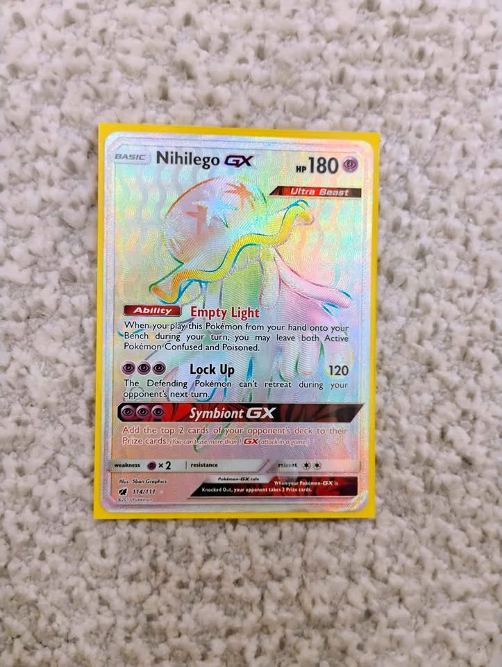 Nihilego GX 114/111 - Pokemon - MP/HP