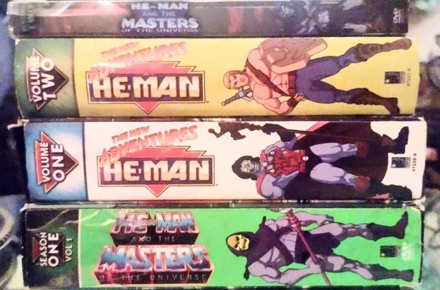 He-man DVD's