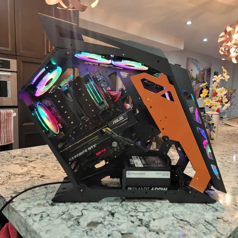 CUSTOM GAMING PC : Ryzen 7 5700x / RTX 5060 / 32GB RAM / WIFi image indicator(5)