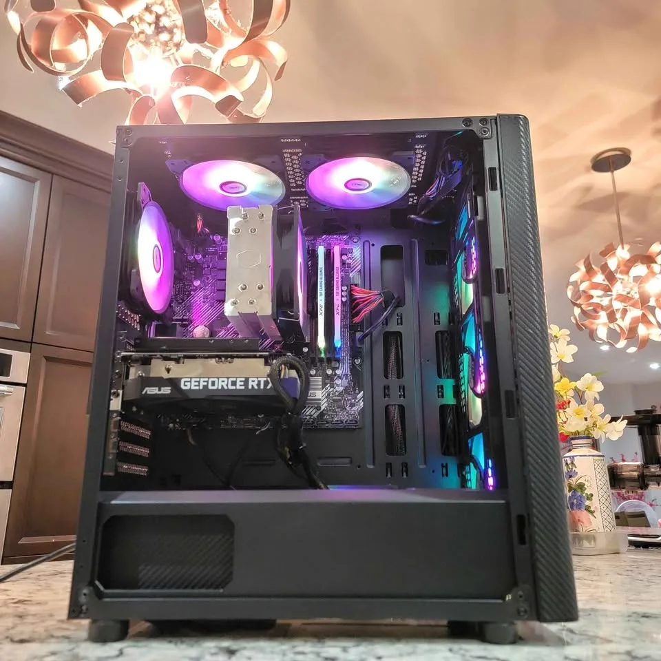 CUSTOM GAMING PC : Ryzen 5 5600x / RTX 3060 / 16GB RAM image indicator(2)