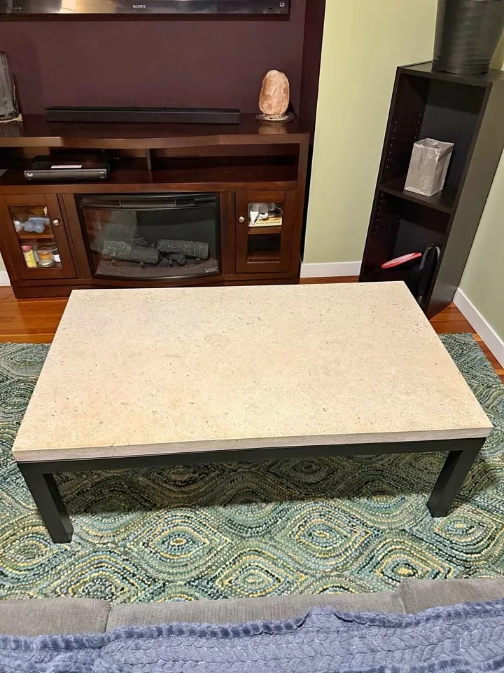 Stunning Crate and Barrel coffee table. “A Must Have”.