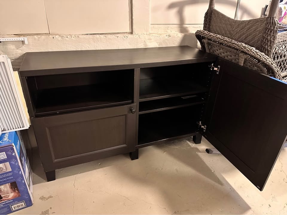 TV Stand - Espresso Brown GREAT condition - photo 2