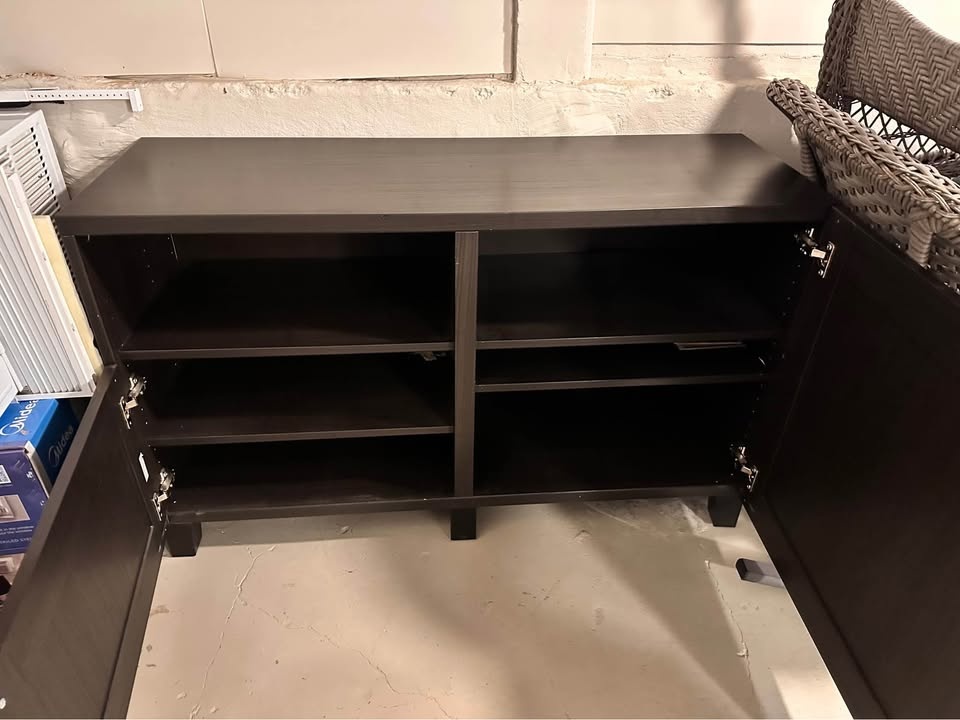TV Stand - Espresso Brown GREAT condition - photo 3