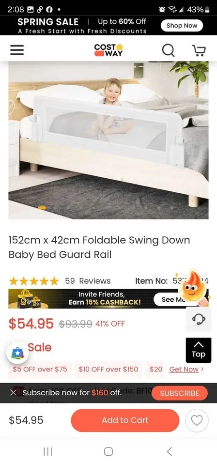 BED RAIL FOR TODDLERS image indicator(2)