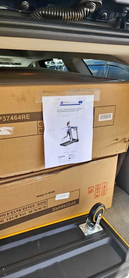 TREADMILL WITH BLUETOOTH NEW SEAL IN BOX