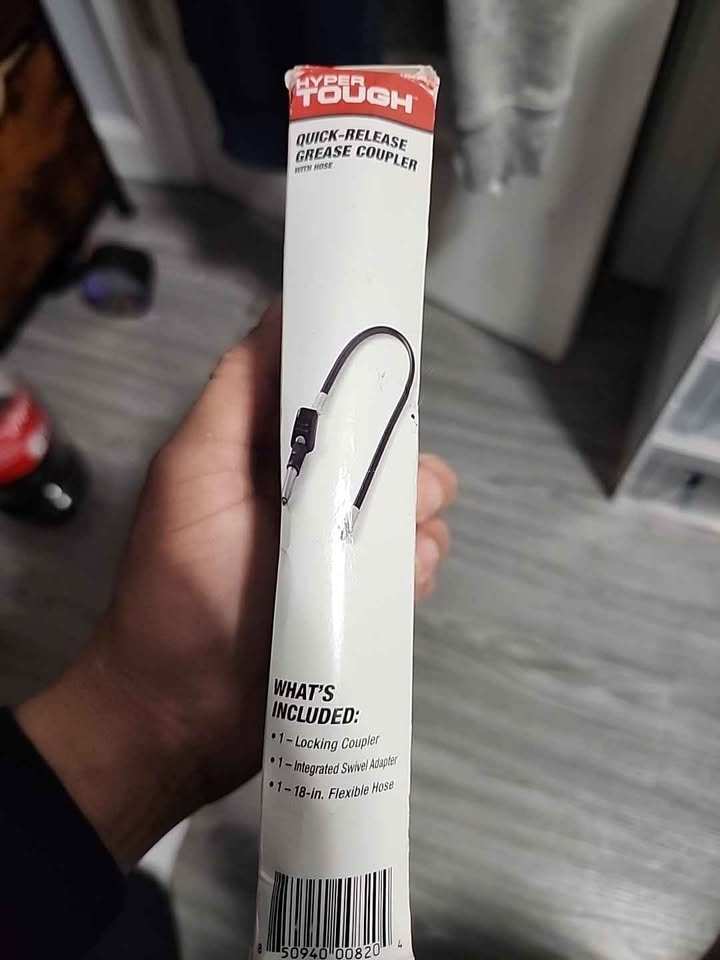 HYPER TOUGH QUICK RELEASE GREASE COUPLIER - photo 2
