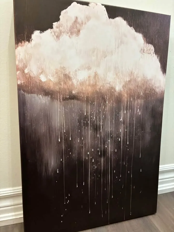 Raincloud Canvas Wall Art-Ready To Hang image indicator(10)