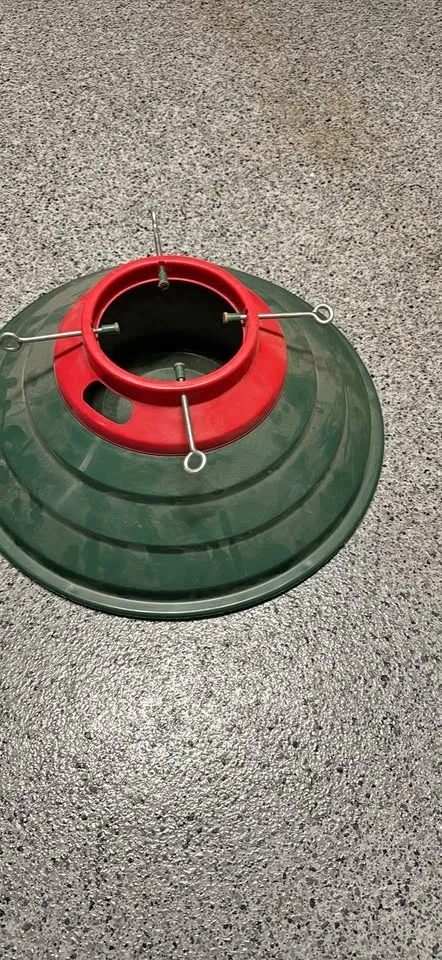 Heavy plastic Christmas tree stand