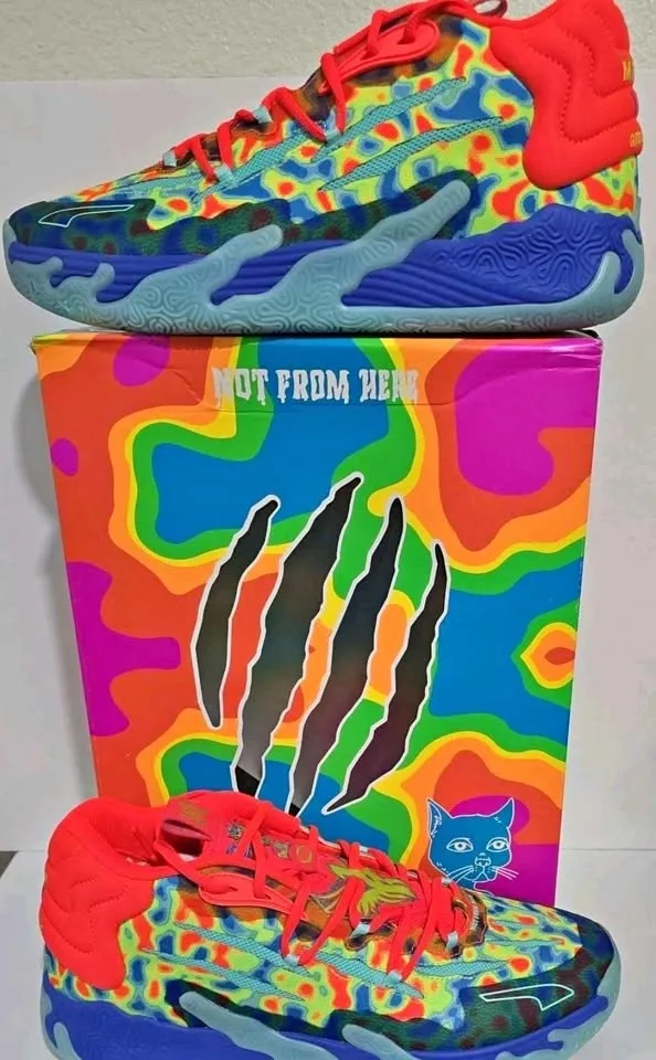 🥳NEW🤩 Puma LaMelo Ball MB.03 GutterMelo - Size 9