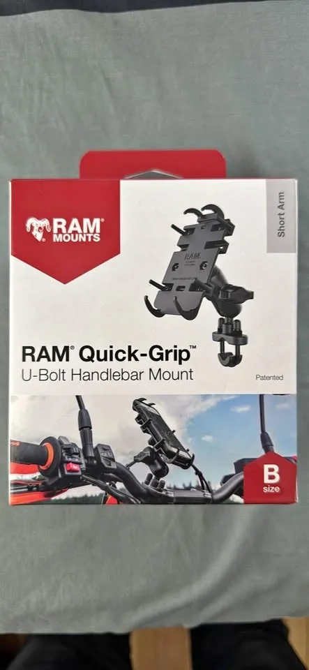 Ram quick grip cellphone holder