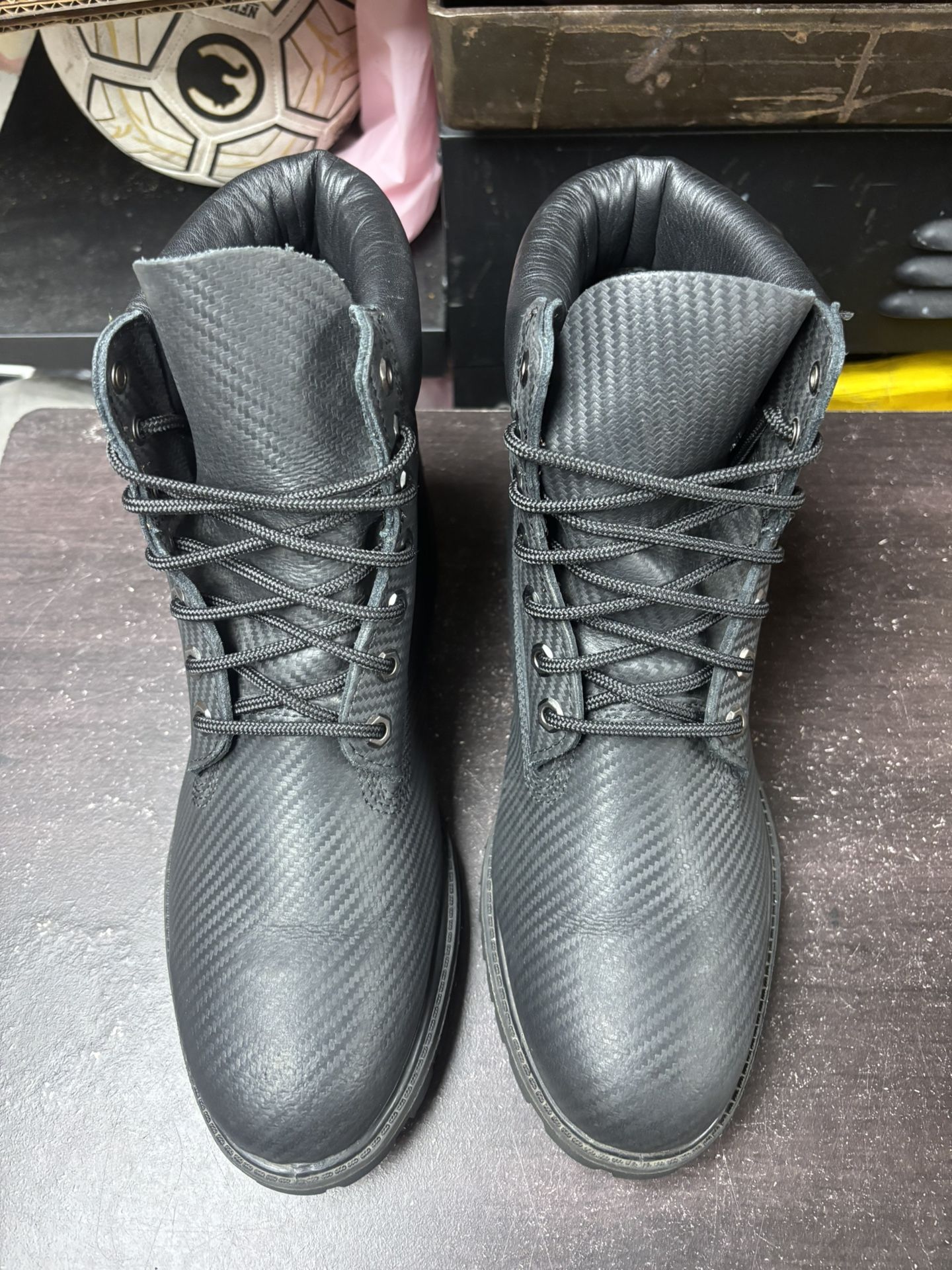 All Black Helcor Timberland Boots - photo 2