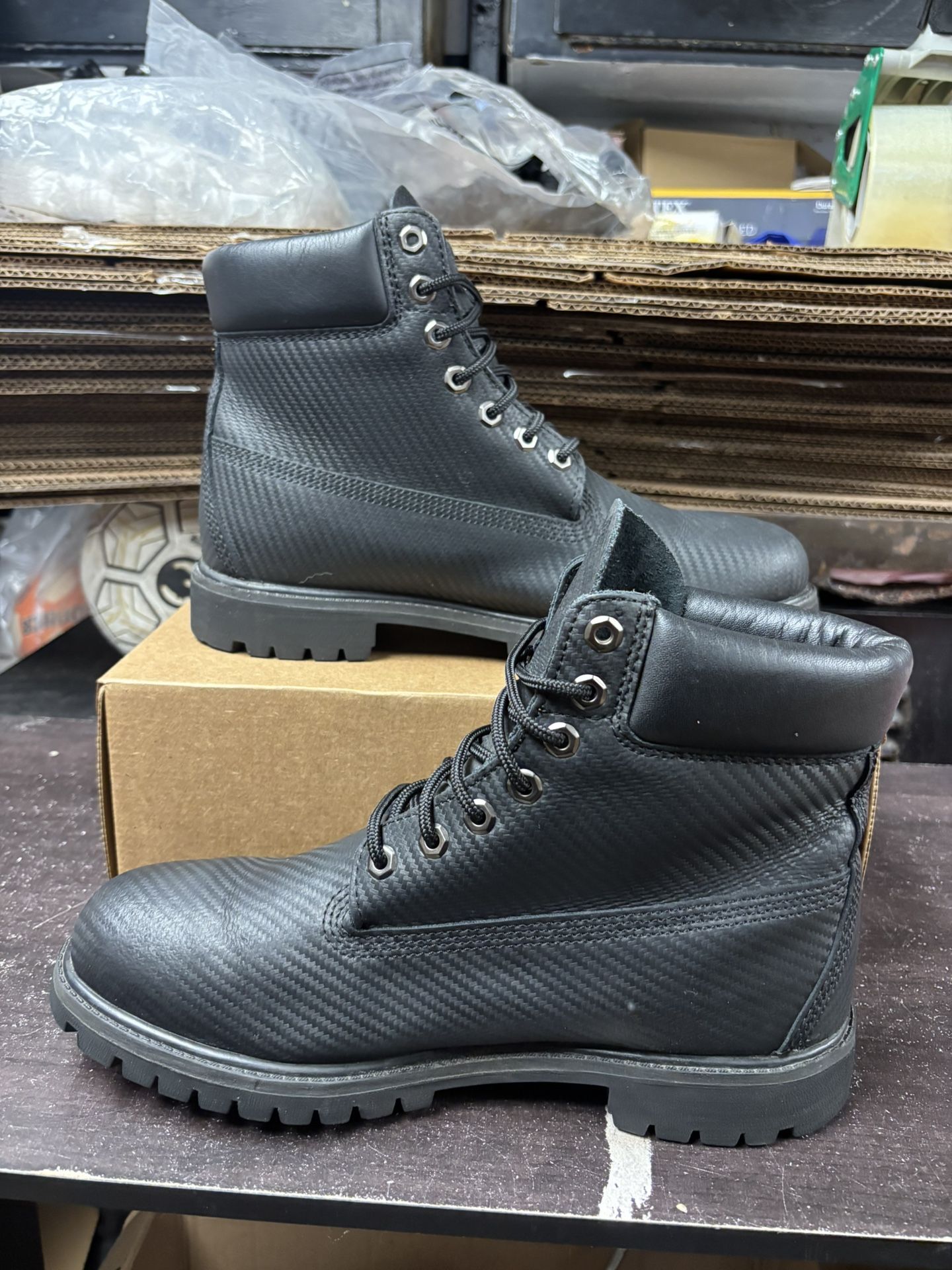 All Black Helcor Timberland Boots - photo 5