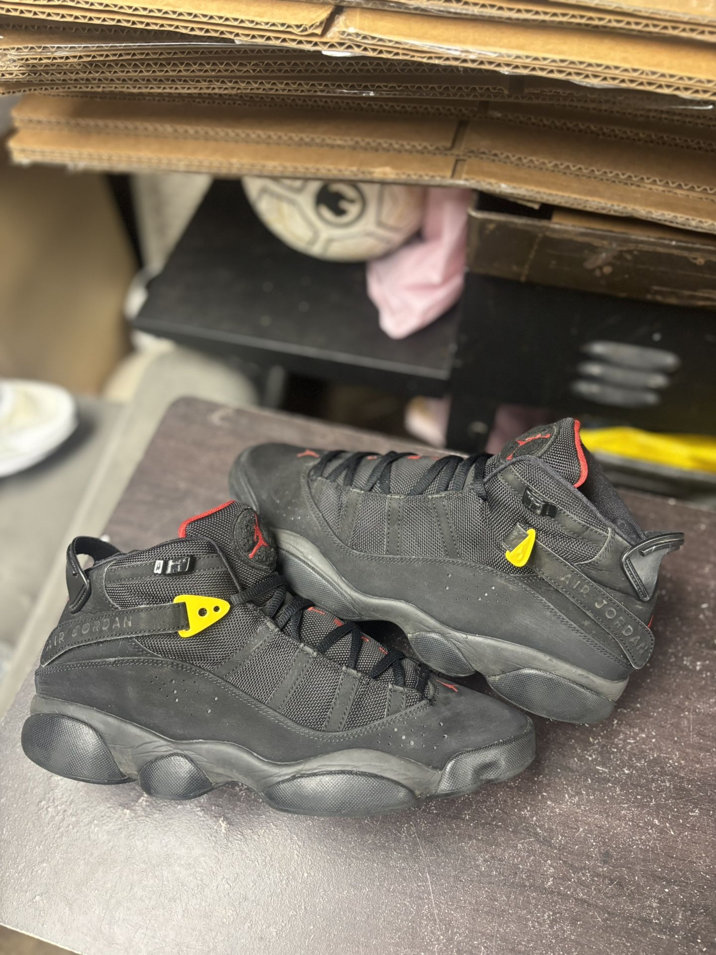 Jordan 6 Red Sulfur