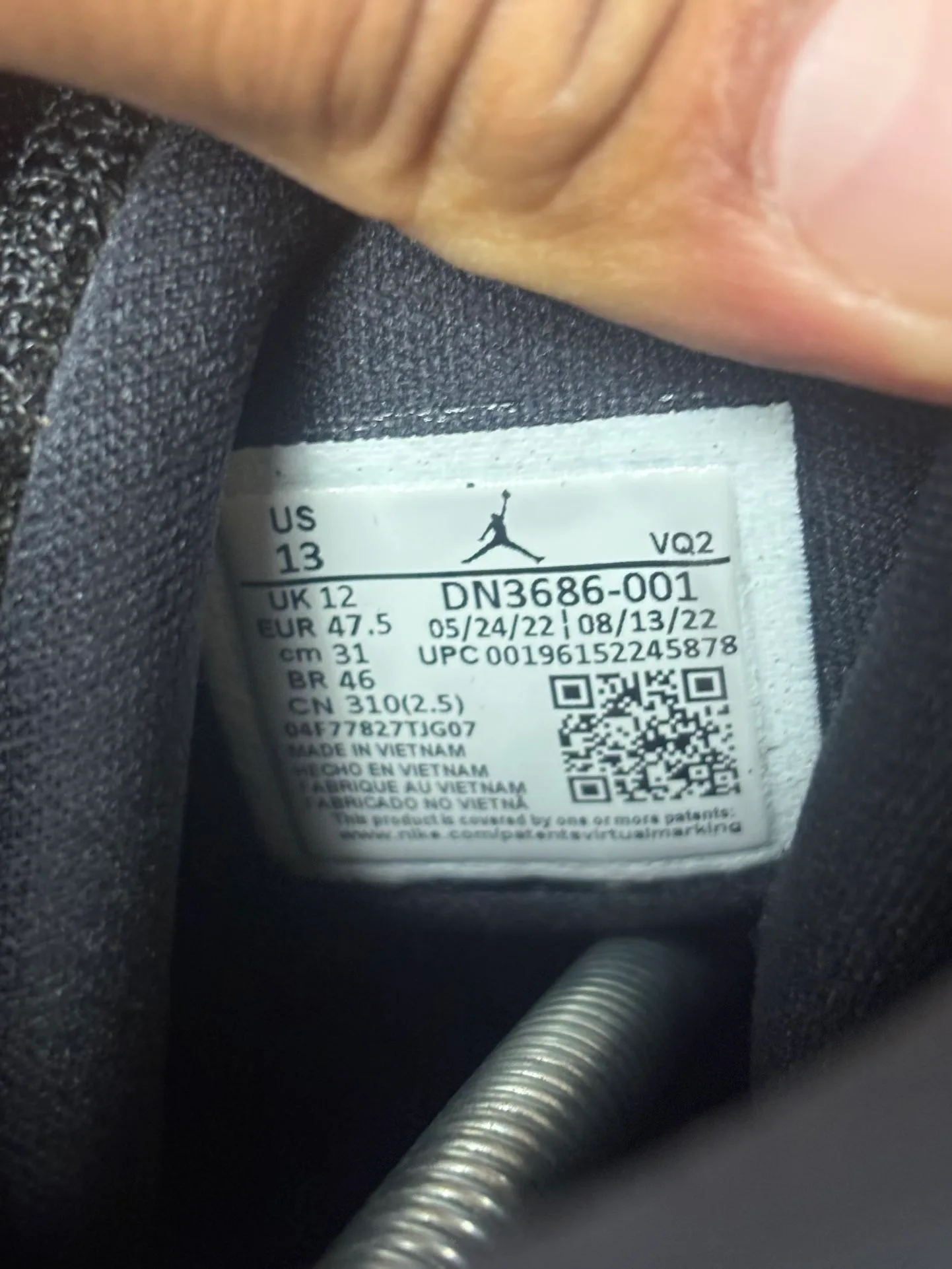 Jordan Jump man Pro Pack Metallic Sliver image indicator(6)