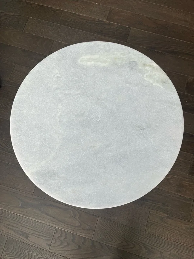 Marble Side Table - 16.3” (D) x 23.5” (H) image indicator(5)