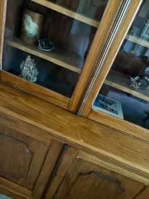 Vintage bookcase & hutch image indicator(4)