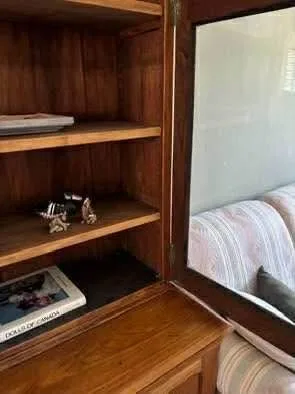 Vintage bookcase & hutch image indicator(6)