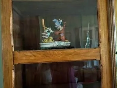 Vintage bookcase & hutch image indicator(9)