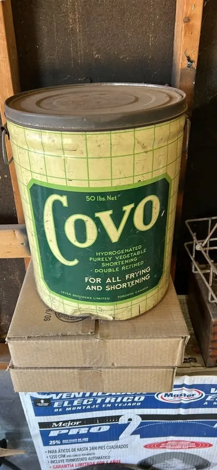 Vintage Covo Shortening Can image indicator(2)