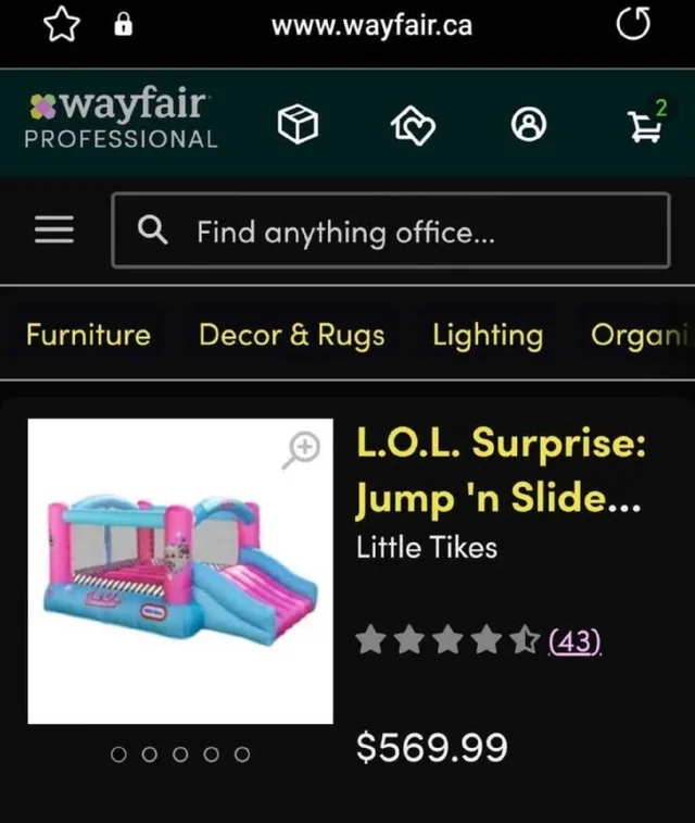 LOL Bouncy Castle for Sale