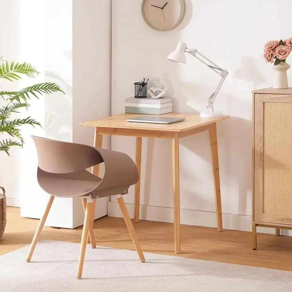 HOOBRO Bamboo Dining Table image indicator(2)