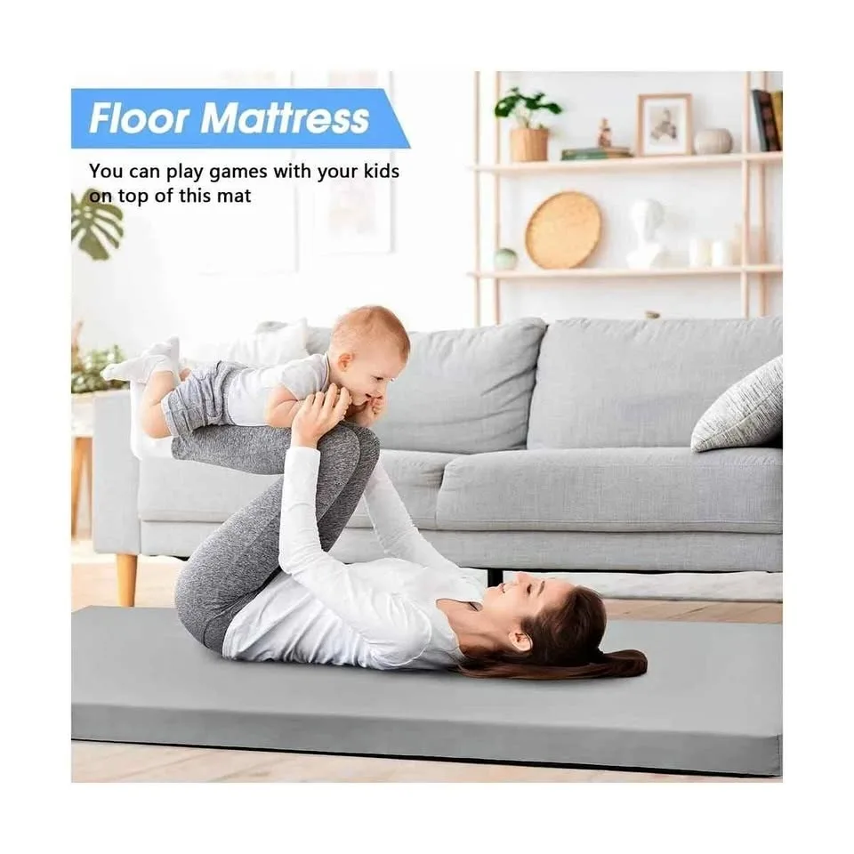 Full size CYMULA Memory Foam Camping Mattress Pad