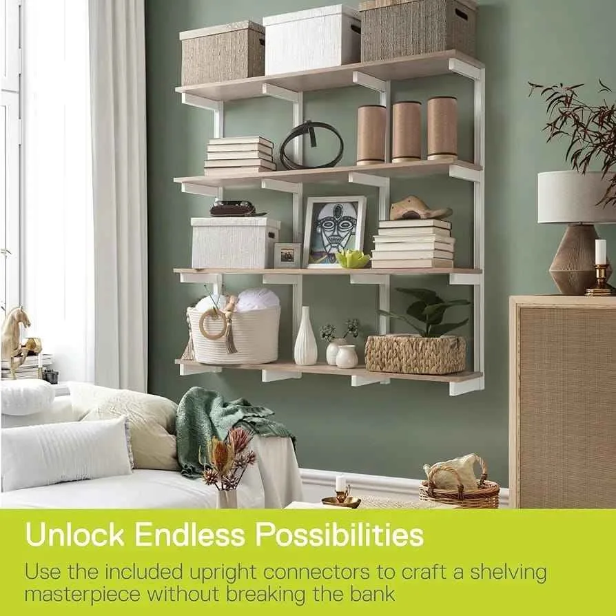 Minimalistic Floating Shelf Brackets image indicator(3)