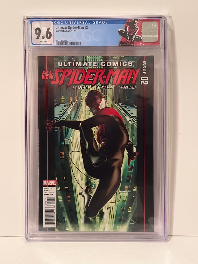 Ultimate Comics Spider-Man #2 CGC 9.6 1st appearance of Ganke