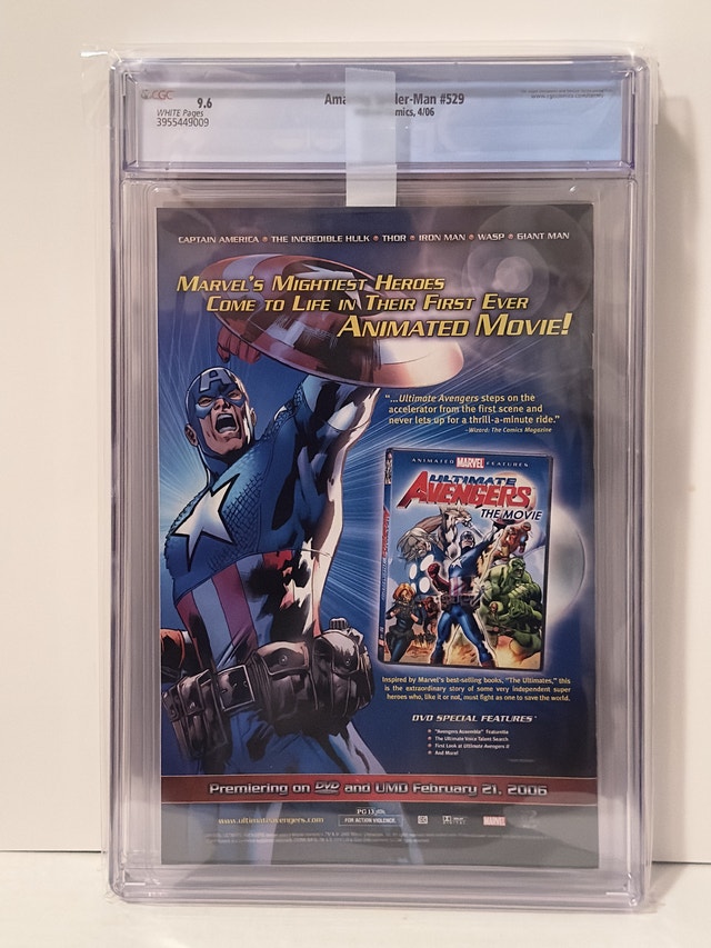 AMAZING SPIDER-MAN #529 CGC 9.6 1st Iron Spider costume - photo 2