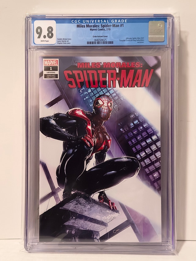MILES MORALES SPIDER-MAN # 1 CGC 9.8