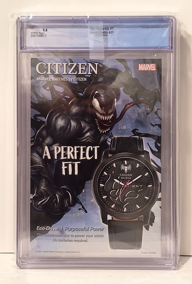 THE MARVELS #1 CGC 9.8 1:50 DELL’OTTO VARIANT - photo 2