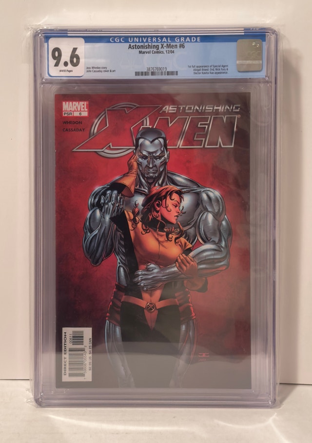 ASTONISHING X-MEN #6 CGC 9.6 (Abigail Brand 1st app)
